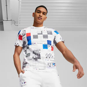 T-shirt de sports motorisés BMW M Motorsport Homme, PUMA White, extralarge